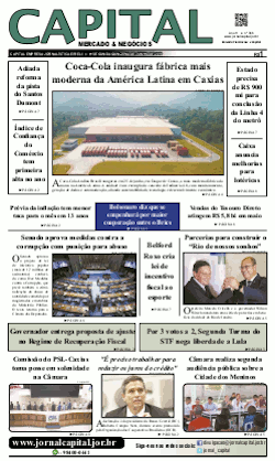Capa da edição 366 do Jornal Capital