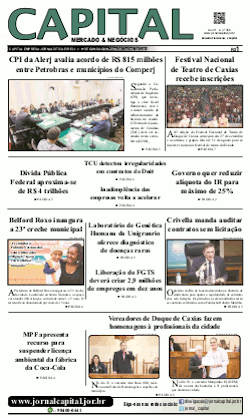 Capa da edição 368 do Jornal Capital