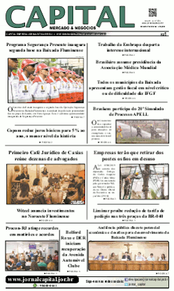 Capa da edição 374 do Jornal Capital