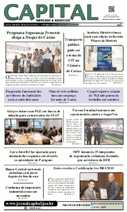 Capa da edição 375 do Jornal Capital