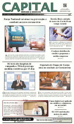 Capa da edição 384 do Jornal Capital