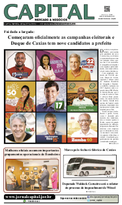 Capa da edição 396 do Jornal Capital