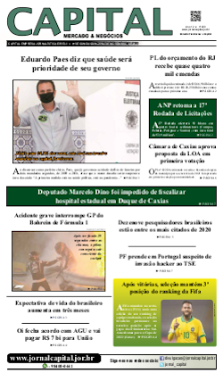 Capa da edição 400 do Jornal Capital