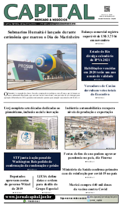 Capa da edição 401 do Jornal Capital