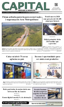 Capa da edição 404 do Jornal Capital