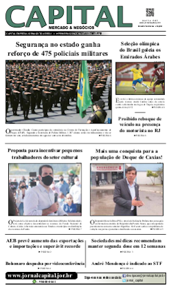 Capa da edição 415 do Jornal Capital