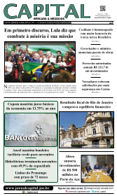 Capa da edição 446 do Jornal Capital