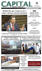 Capa da edição 452 do Jornal Capital
