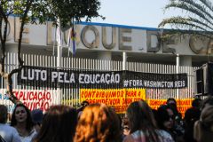 Servidores de Duque de Caxias fazem paralisacao de Banco de Imagens