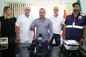 Prefeito Waguinho decreta situação de emergência 1 coletiva waguinho Rafael Barreto PMBR