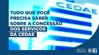 Edital de concessão da Cedae é publicado Apresentação CEDAE Pranchas Reproducao