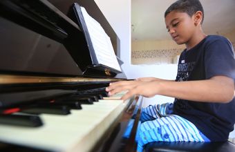 Jovem pianista de Belford Roxo faz recital PIANISTA ISAQUE Rafael Barreto PMBR Divulgacao