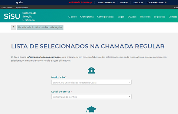 Foto: Banco de Imagens MEC divulga nesta sexta-feira resultado do Sisu 2021