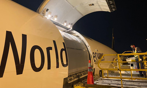 Lote com 527 mil doses da vacina da Pfizer chega ao Brasil