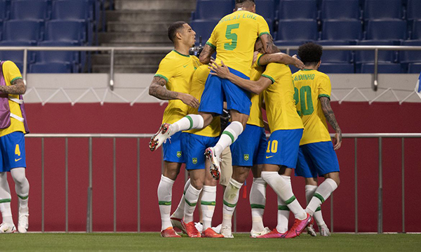 Foto: Banco de Imagens Brasil vence Egito e vai à semifinal do futebol masculino olímpico