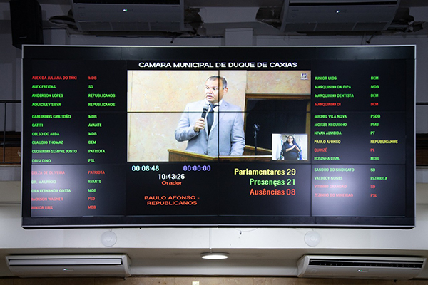 Orçamento fiscal do município com crédito especial é aprovado pela Câmara de Duque de Caxias