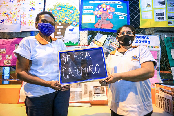 Vozes da EJA aborda textos jornalísticos nos trabalhos escolares