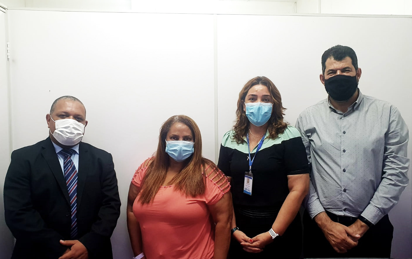 Foto: Banco de Imagens Representantes da Águas do Rio fazem visita ao Procon, em Duque de Caxias
