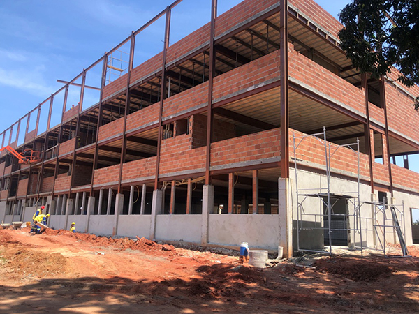 Obras da nova sede do Comando de Operações Especiais (COE) estão 60% concluídas