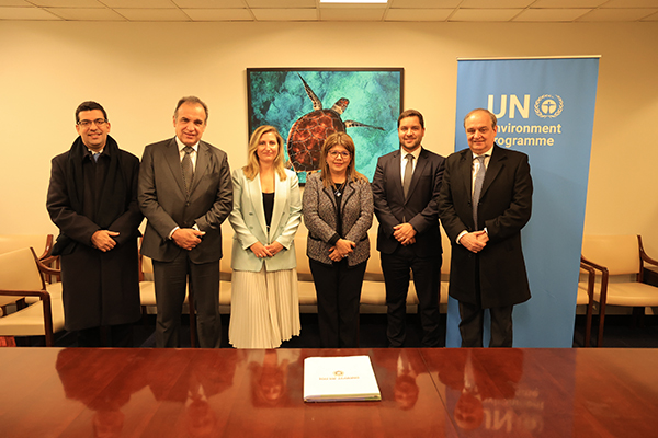 Thiago Pampolha se reúne com representantes do Programa das Nações Unidas para o Meio Ambiente 