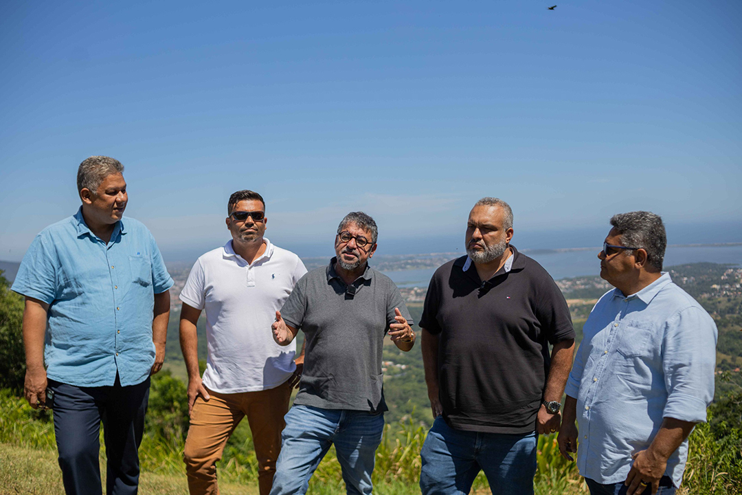 Foto: Thamyris Mello/Maricá Prefeito Quaquá anuncia revitalização da Estrada do Camburi