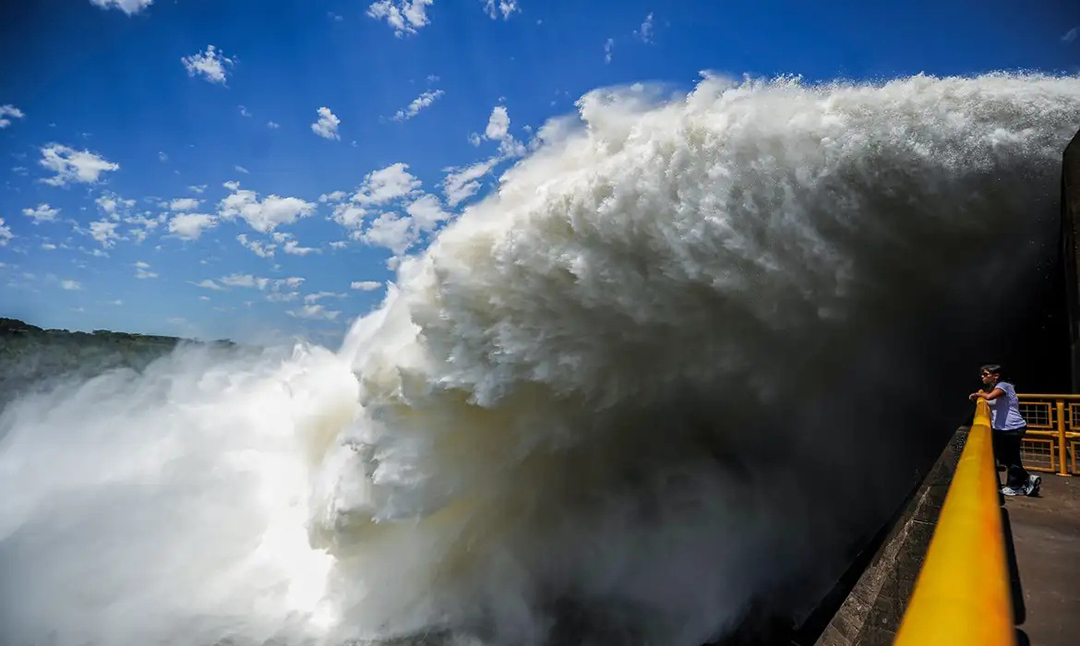Foto: Joédson Alves/Agência Brasil Hidrelétrica de Itaipu chega ao marco de 3,1 bilhões de MWh produzidos