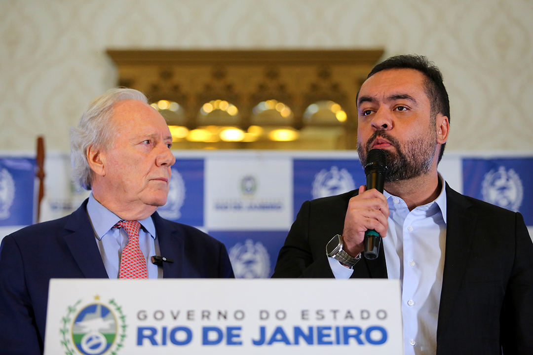Foto: Divulgação/GOVRJ Cláudio Castro anuncia criação de Escritório Emergencial para Enfrentamento ao Crime