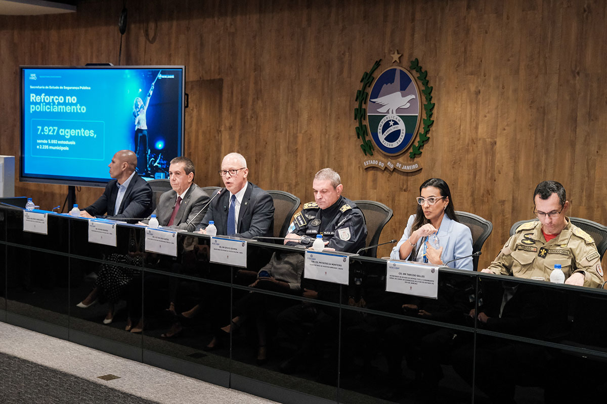 Foto: Divulgação/GOVRJ Governo do Rio mobiliza 8 mil agentes e tecnologia de ponta para show de Shakira em Copacabana