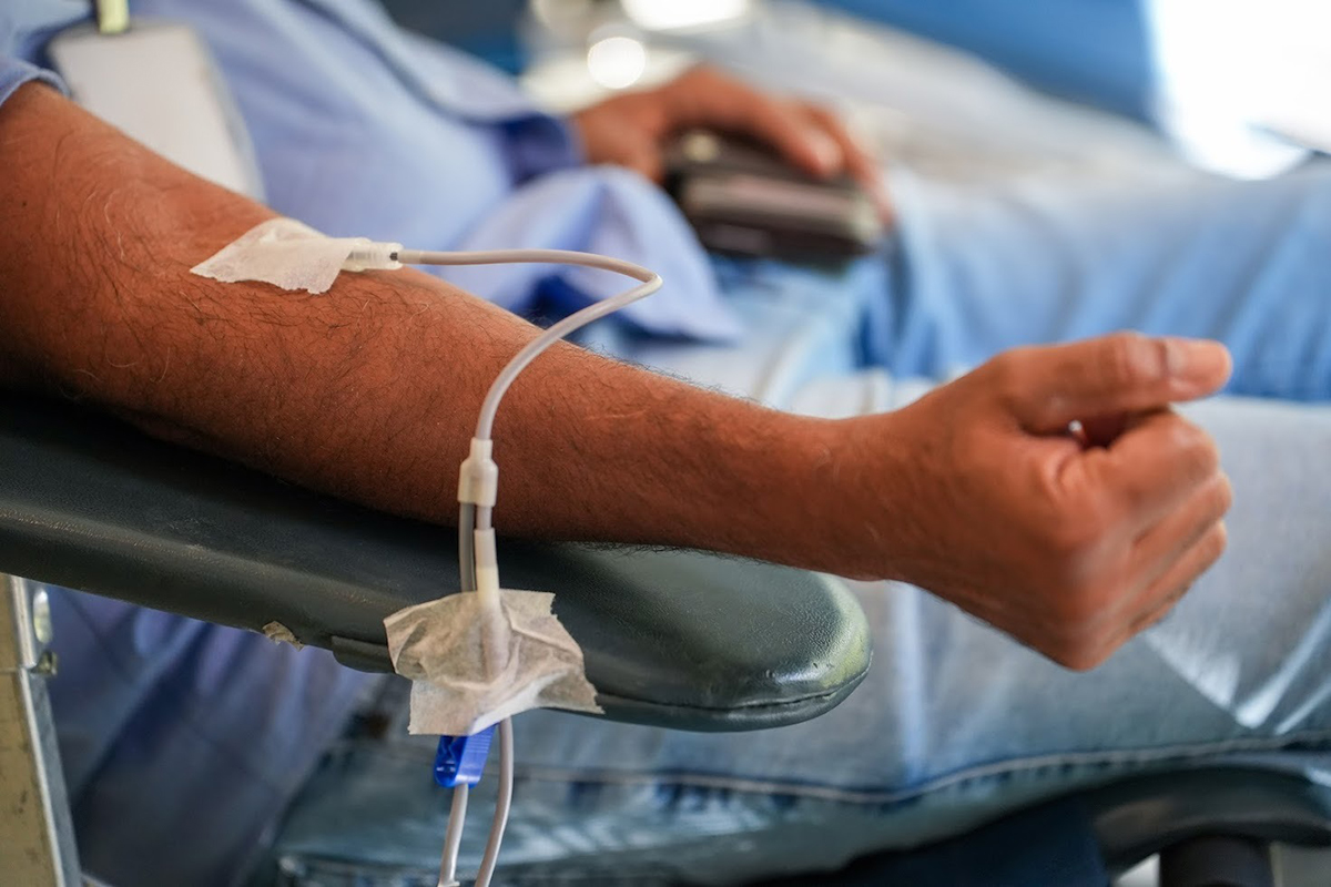 Foto: Thiago Lontra/Alerj Alerj aprova projeto que usa paixão pelo futebol para impulsionar doação de sangue